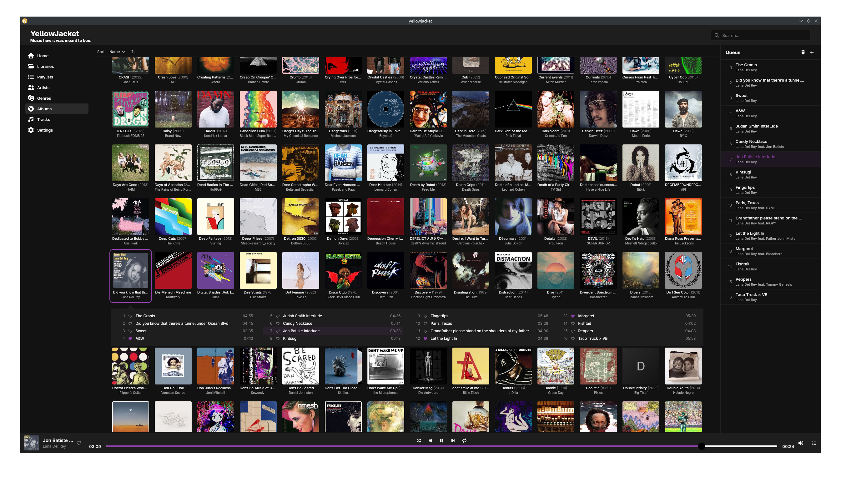 YellowJacket app screenshot